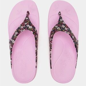 Alegria Women's Floral Pink Sandals